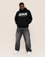 Novael Jesus is The Light Rhinestone Hoodie